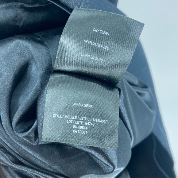 Tahari Dark Gray Sleeveless Sheath Dress Womens 10 - Picture 8 of 9